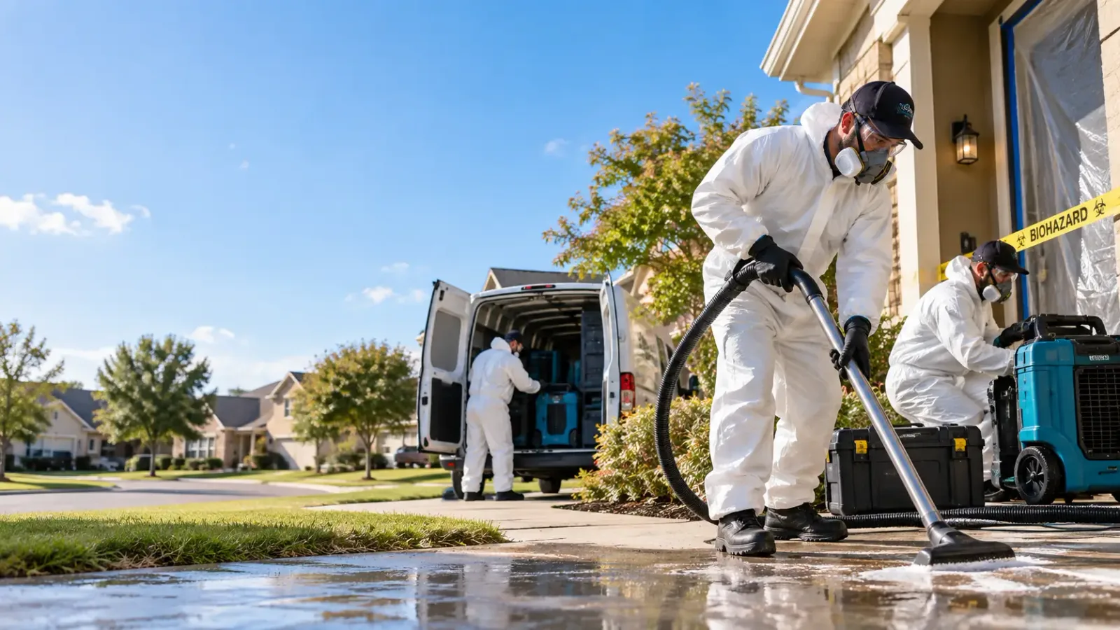 Biohazard Cleanup in New Edinburg, AR